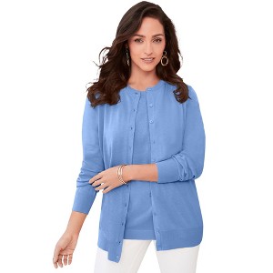 Jessica London Fine Gauge Cardigan - 1 of 4