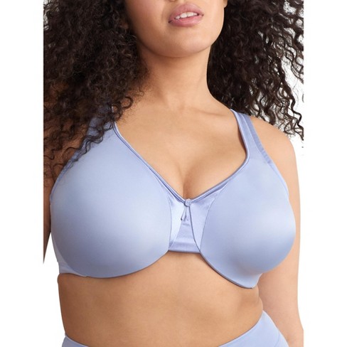 Warner's Women's Signature Support Satin Bra - 35002a 42d Periwinkle :  Target