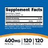 Nutricost Vitamin B2 (Riboflavin) Capsules (400 MG) (120 Capsules) - 2 of 4