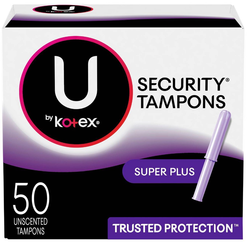 UPC 036000157345 product image for U by Kotex Security Tampon Super Plus Absorbency - 50ct | upcitemdb.com