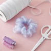 Juvale 109 Yards White 1/2 Inch Elastic Band for Sewing Clothes, Stretch Knit Bands for DIY Arts and Crafts, Tailoring, Clothing Garment Repair, 0.5" - 4 of 4