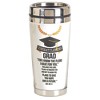 Congratulations Grad Midnight Black 16 ounce Stainless Steel Travel Tumbler Mug - 2 of 4