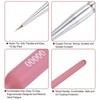 Unique Bargains Detail Nylon Miniature Painting Brush 3 Pcs - 4 of 4