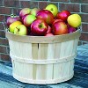 Lehman's Handcrafted Baskets, Vintage Style Bushel and Half Bushel Storage, USA Made Poplar Wood with Wire Handles, Set of 2 - image 3 of 4