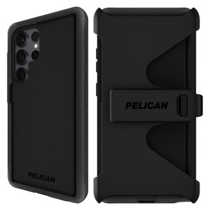 Pelican Voyager Samsung Galaxy S25 Series Magnetic Case with Holster - Black - 1 of 4