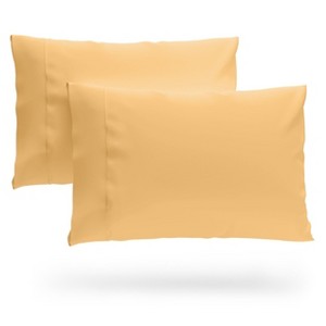 Cosy House Collection 100% Rayon Derived from Bamboo Set of 2 Pillowcases - 1 of 4