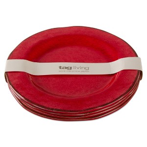 tagltd Veranda Melamine Dinner Plate Set Of 4 - 1 of 4