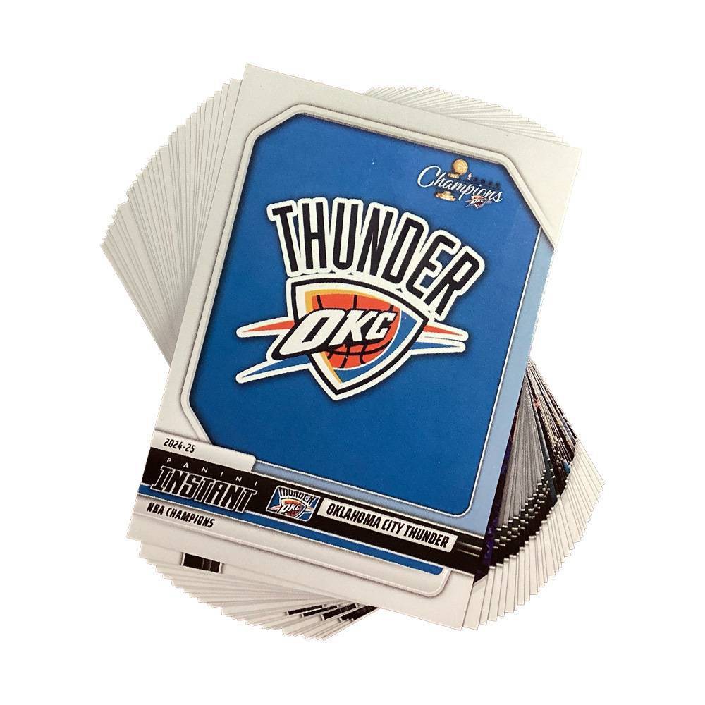 2025 Panini NBA Champions Oklahoma City Thunder Basketball Trading Card Blaster Box