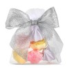 Bright Creations 36 Pack Silver Organza Bows with Twist Ties for Wedding Party Favors, Gift Basket, Baked Goods, Gift Bags, 4 x 3 In - 4 of 4