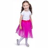 Dress Up America Tutu for Girls - 4 Layered Tulle Ballet Skirts - 15" Princess Tutu - 3 of 3