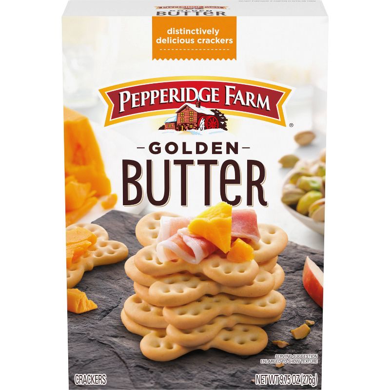 Pepperidge Farm Golden Butter Crackers, 9.75oz Box, 1 of 5