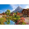 500 Piece Jigsaw Puzzle, Kandersteg, Switzerland, Alps Puzzle, Mountain Village Puzzle with River, Adult Puzzles, Castorland B-52363 - 2 of 4