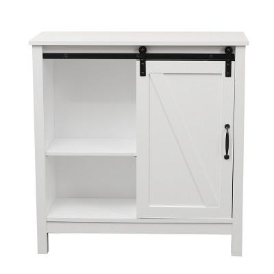 Luxenhome White Mdf Wood Bathroom Wall Storage Cabinet : Target
