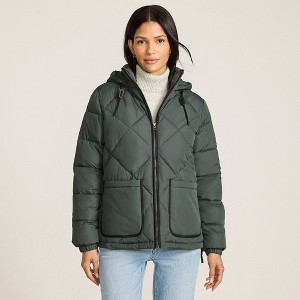 Lands' End Women's FeatherFree Insulated Diamond Quilted Jacket - 1 of 4