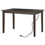 Ruston Rectangular Dining Table with USB Port - Buylateral