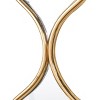 51"x6" Metal Slim Stacked Chain 6 Layer Wall Mirror with Tear Drop Pattern Gold - Olivia & May - 4 of 4
