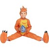 Dinosaur Costume for Toddlers Kids,Triceratops Dinosaur Costume,Kid Halloween Dress Up Dino Themed Pretend Party - 2 of 4