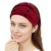 Unique Bargains Women's Polka Dot Lace Wide Headband 1 Pc - 4 of 4