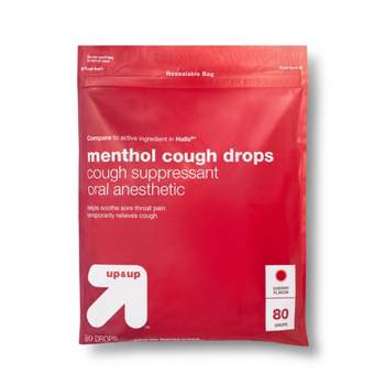 Menthol Cough Drops - Cherry - 80ct - up & up™