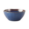 Mikasa Talia Blue 16-Piece Dinnerware Set (Service for 4) - Bold Stoneware with Reactive Glaze & Metallic Rose Gold Accents,  Dishwasher Safe - 4 of 4
