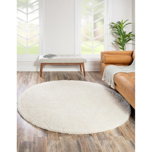 Natural & Creme Jute Rug Oval w/ Pad 48x72