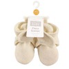 Hudson Baby Baby and Toddler Cozy Fleece Booties, Cream - 2 of 2