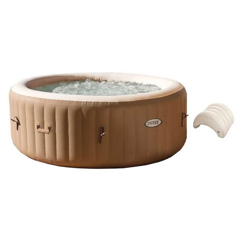 Intex Purespa 4 Person Inflatable Jet Spa Hot Tub W Inflatable