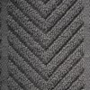 Design Imports 4pk Cotton Chevron Luxury Barmop Towels Gray: Kitchen Hand Towels, Classic Pattern, 100% Cotton - 3 of 3