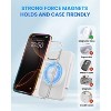 HANPURE Wireless Charging Station for Mag-Safe: Fast Wireless Charger Pad for iPhone 16/15/14/13/12 Series for A-pple Watch 10-2 Air-Pods 4/3/2/Pro - 3 of 4