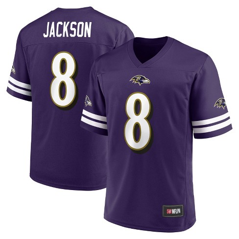 Nfl Baltimore Ravens Men's V-neck Jackson Jersey - L : Target