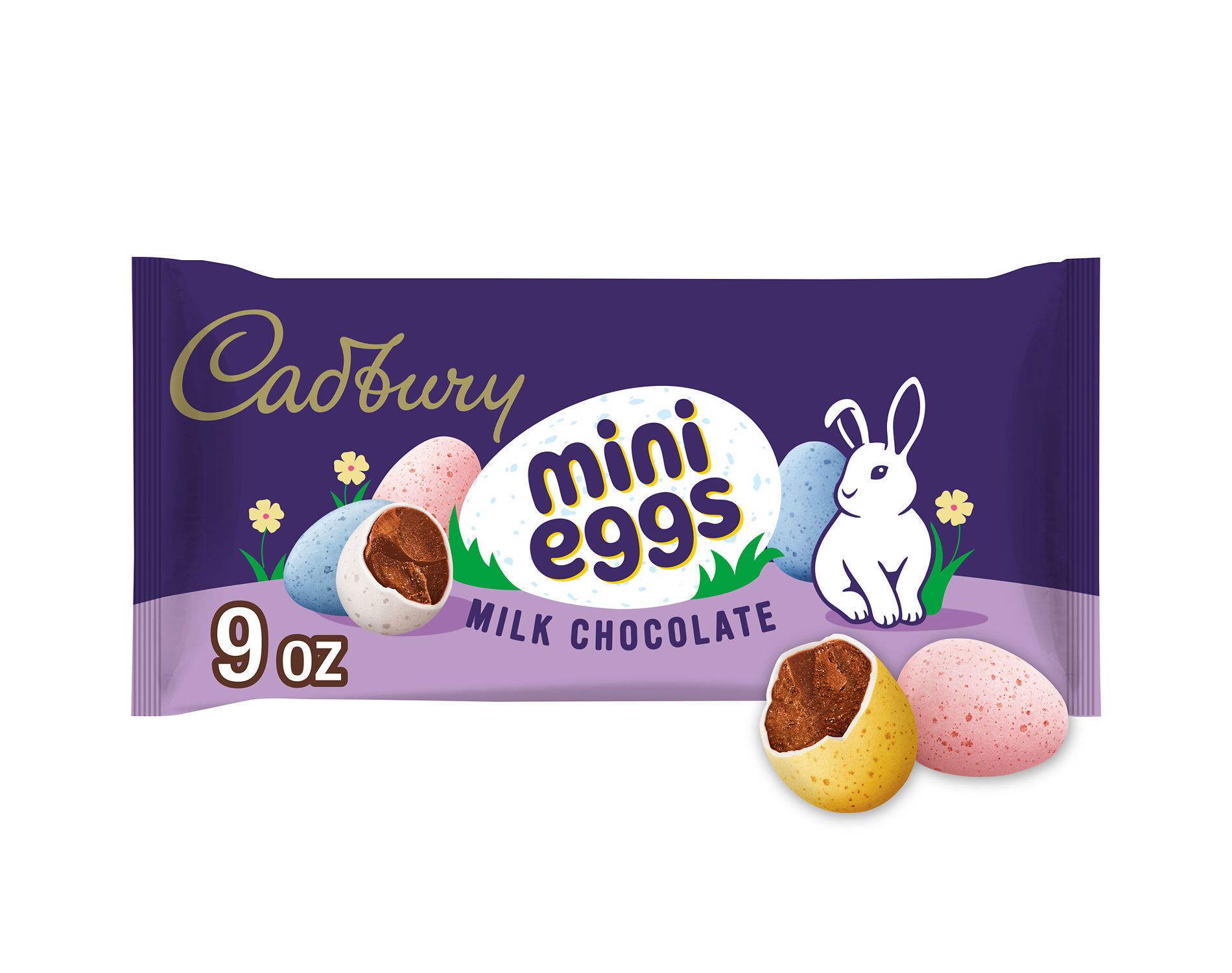 Cadbury Mini Eggs Milk Chocolate Easter Candy Basket Stuffers - 9oz