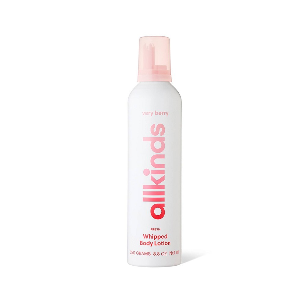 Allkinds Whipped Body Lotion with Vitamin E, Paraben-Free - Very Berry - 8.8oz - Beauty Studio