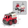 Misco Toys DIY 3-In-1 Fire Engine Truck - 54pc Assembly Kit, Rescue Vehicles, 6+ - 4 of 4