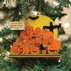 Old World Christmas 4.0 Inch Haunted Pumpkins Gb106 Ginger Cottages Halloween Pumpkin Figurines - 3 of 3