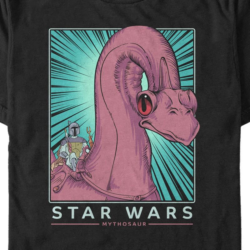 Men's Star Wars Boba Fett Mythosaur T-Shirt, 2 of 6