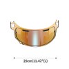 Unique Bargains Motorcycle Helmet Visor Shield for RX-7X - 4 of 4