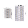 Home Weavers Orion Collection 100% Cotton Bathroom Rug, Non Slip Bath Mat Water Absorbent Soft Shaggy Mat Machine Washable - 3 of 4