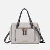 MKF Collection Elise Vegan Leather Color-block Women’s Satchel Bag by Mia K - 2 of 4