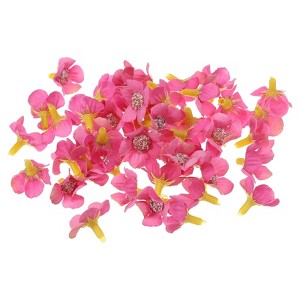 Unique Bargains Silk Realistic Handmade Decorative Artificial Daisy Flower Heads 50 Pcs - 1 of 4