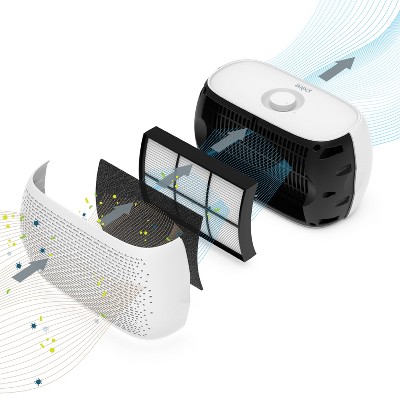 Pure Enrichment 2-in-1 True HEPA Air Purifier Filter with Carbon