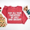 Simply Sage Market Women's  Garment Dyed Graphic Sweatshirt  Sweaters Be Ugly and Bright - 3 of 4