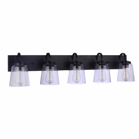 Craftmade Lighting Elsa 5 - Light Vanity in  Flat Black - image 1 of 1