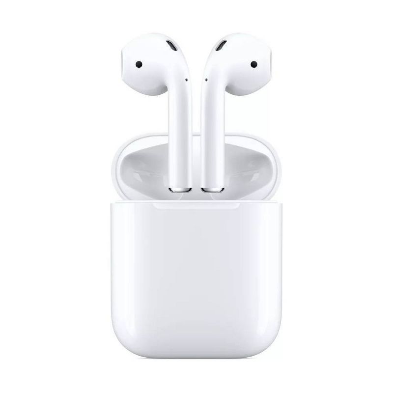 Refurbished Apple AirPods True Wireless Bluetooth Headphones with Charging Case (2019, 2nd Generation) - Target Certified Refurbished, 1 of 4