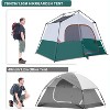 Cesicia 10 FT Grass Green 6 Person Camping Tent - 2 of 4