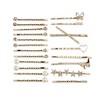 scünci Rhinestone and Pearl Embellished Metal Bobby Pins - All Hair - 20pk - 2 of 4