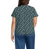 Lands' End Women's Short Sleeve Lightweight Jersey Gathered Shoulder T-Shirt - 2 of 4