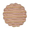 C&F Home Amara Round Cotton Quilted Reversible Machine Washable Placemat Machine Washable Set of 6 - 4 of 4