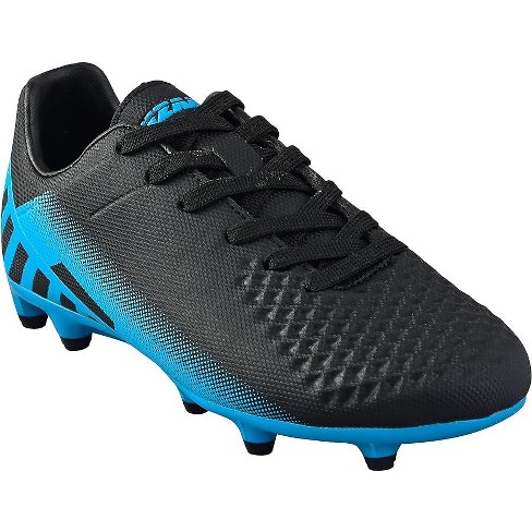 Vizari Santos Adult Men s Soccer Cleats For Outdoor Firm Ground Football Game Black sky Blue Target