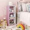 HOMLUX 3 Cube Decorative Bookshelf Open Bookcase Toy Storage Organizer Horizontal Vertical - 4 of 4
