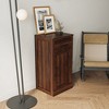 Modular Wine Bar Cabinet Ancona Modular With Storage Shelves With Hutch For Dining Room Showcase Crafts, Books, Wine, Wine Glasses - 2 of 4